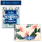Scotties - Papier toilette To Go 3 plis Premium - paquet de 8-feuilles à 3 plis