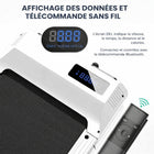 MotionGrey - Tapis de marche - Tapis roulant cardio portable sous bureau - Blanc-Moteur silencieux de 2,5 HP avec vitesse réglable de 1 à 8 km/h pour marcher confortablement sans déranger votre travail ou vos appels