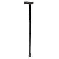 BIOS Living - Canne pliable - noire-Ideale pour voyager et la ranger