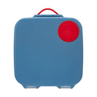 b.box - Boîte à lunch - Flamme Bleue-Compartiment fruits flexible unique qui accueille une pomme entière ou une banane – plus besoin de couper ou de réduire
