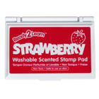 Ready 2 Learn - Tampon encreur lavable - Parfum Fraise - Rouge - Paquet de 6-Amusant pour les enfants et les adultes: Salut les professeurs et les parents ! Les enfants adorent recevoir des tampons odorants en récompense après leurs devoirs, examens ou corvées. Offrez-leur aussi un tampon parfumé directement sur la main !