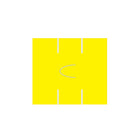 Garvey - etiquettes vierges jaunes (102U) compatibles avec les etiqueteuses Avery Dennison 216 et Sato PB-2, 15 000 etiquettes-etiquettes jaunes vierges Garvey à deux lignes; 8 caracteres sur 8 caracteres