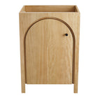 Modway - Appia 24" Armoire de toilette de salle de bain (lavabo non inclus) - Chêne-9