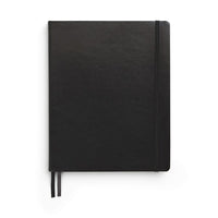 TRU RED - Journal à couverture souple, interligne étroit, grand format, noir-Grand format (8 po x 10 po)