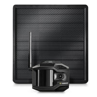 Vosker - Caméra de sécurité autonome V300 Ultimate 4G-LTE avec banque d'énergie solaire-Surveillance en toutes conditions avec une batterie solaire de 15 000 mAh pour une performance tout au long de l'année.