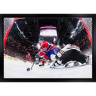 Ivan Demidov sur toile Montreal Canadiens First Goal - Toile encadree - 31" x 22"-Impression sur toile de qualité supérieure avec bordures enveloppées