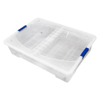 Modern Homes - Boîte de Rangement - 80 L-Grande capacité de stockage
