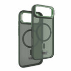 Blu Element - Étui Chromatic Kick MagSafe pour iPhone 17 Air - Vert sauge-Protection supplémentaire de l'appareil photo avec béquille rabattable pour une visualisation en paysage