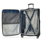 Ricardo Beverly Hills - Avalon Grande Valise de 28" - Bleu-Poignée de transport latérale — Permet de soulever et de manipuler la valise facilement à l’horizontale.