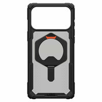 UAG - Étui Robuste Plasma XTE MagSafe  pour iPhone 17 Pro Max - Noir/Orange Pop-Béquille intégrée
