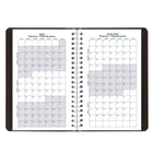 Blueline - Agenda Scolaire Quotidien/Mensuel D’Août À Juillet - Couverture Souple - 8 po H x 5 po l - Noir - Bilingue-Planificateur mensuel au début de chaque mois