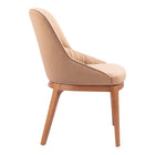 Zuo - Ayr Chaise de salle à manger - Tan - Ensemble de 2-Garantie limitée de 3 ans