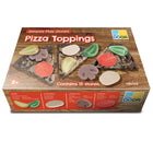 Yellow Door - Pierres de jeu sensorielles - Garnitures de pizza-Chaque ensemble tactile est suffisamment robuste pour être utilisé dans une cuisine en terre cuite et lavé ensuite.