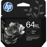 HP - Cartouche d'encre d'origine, noir 64XL (N9J92AN#140)-Couleur : noir