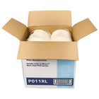  Victoria Bay - Assiettes Rondes Compostables 7 po - Blanches - Lot de 8 paquets de 125-Diamètre Unitaire 180 Mm