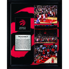 Kawhi Leonard Toronto Raptors Game 7 "The Shot" Collage - Impression encadree - 26" x 32"-Qualité supérieure - raptors