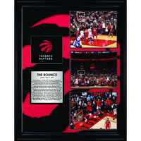 Kawhi Leonard Toronto Raptors Game 7 "The Shot" Collage - Impression encadree - 26" x 32"-Qualité supérieure - raptors