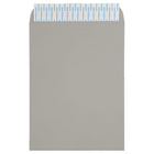 JAM Paper Enveloppes à ouverture au sommet avec fermeture autocollante, 9 x 12 po, gris clair, 500/paquet-Ouverture au sommet
