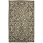Avocado Decor - Valentine Flower tapis intérieur, 2,3pi x 7,2pi, Brun/Ochre-Brun/Ochre, Viscose