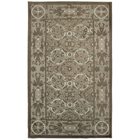 Avocado Decor - Valentine Flower tapis intérieur, 2,3pi x 7,2pi, Brun/Ochre-Brun/Ochre, Viscose