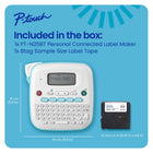 Brother - P-touch PT-N25BT Étiqueteuse connectable personnelle avec les étiquettes Btag-Rapide, convivial et amusant. Le grand clavier QWERTY intuitif facilite la saisie pour vous permettre de créer rapidement et efficacement des étiquettes.
