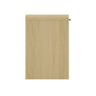 Manhattan Comfort - Bureau moderne Grace 54 po - Chêne naturel et noir-Grande surface pour travailler, étudier ou jouer