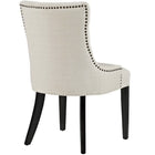 Modway - Regent Touffe Tissu Chaise à manger - Beige-Rembourrage en tissu polyester