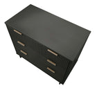 Manhattan Comfort - Granville commode moderne 37,8" - gris foncé-Garantie limitée du fabricant de 30 jours
