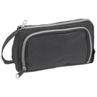 Merangue - Trousse à crayons avec poignée - Gris-Trousse triangulaire, contient des fournitures scolaires et des accessoires d'écriture