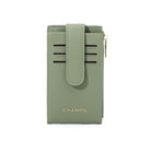 Champs - Porte-cartes Yoga Iconic - Vert-Porte-cartes avec protection RFID