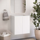 Modway - Bryn Support mural de 24" Vanité de salle de bain (lavabo non inclus) - Blanc-Construction murale