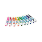 Crayola - 10 marqueurs timbreurs lavables Ultra-Clean-Utilisez le côté de la pointe du marqueur pour les traits fins et pour colorier