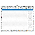 Staples - Calendrier mural mensuel chats 2026-2027 - 8 1/2 po H x 11 po l - bilingue-Bilingue (anglais et français)