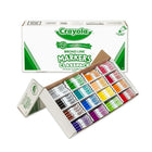 Crayola - Marqueurs à trait large non-lavable assortis - 256/paquets-La pointe conique à large ligne est idéale pour colorer de grandes surfaces.
