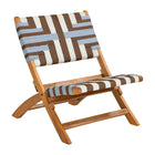Zuo - Sunshine Chaise Lounge - Multicolore-Bois naturel
