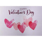 Mill Brook - Cartes De Souhaits De La Saint-Valentin Studio 5-3/8 po x 7-3/4 po / Enveloppes - Paquet de 18 - Coeurs roses-Cartes de souhaits qualité boutique