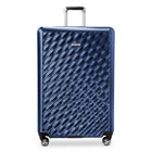 Ricardo Beverly Hills - Melrose Grande Valise Rigide de 30"  - Bleu-Coque extérieure durable en alliage de polycarbonate: Aide à protéger les effets personnels contre les chocs, les égratignures et l’usure du voyage, tout en offrant une allure rigide et soignée