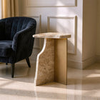 Zuo - Surya Table d’appoint - Beige-Capacité de poids maximale: 75
