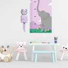 Kit-Cat Klock - Horloge murale vintage coccinelle avec perles - Lilas pastel-Design Art déco classique ajoutant une touche nostalgique et élégante à tout environnement de maison ou de bureau