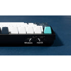 Keychron - Q6 Max RGB Wireless Mechanical Keyboard - Red Switch - Full-size Layout with Knob - Shell White-Performance puissante : Équipé d'une puce ARM Cortex-M4 puissante et taux d'interrogation de 1000 Hz, le Q6 Max offre une réactivité fulgurante pour les jeux et les tâches de productivité.