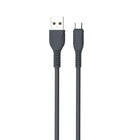 Câble Micro USB Basic Tech 3 pi - Charbon-Tressé pour plus de durabilité