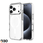 AXS - Crystal Shield D3O Compatible MagSafe Apple iPhone 17 Pro - Transparent-Testé pour des chutes de 8 pieds, soutenu par la technologie D3O 