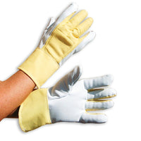 IMPACTO® BG790-40 Moyen Paire Gant Air Glove® Antivibrations Anti-coupures avec cuir, doigts complets, Air paume/doigts/pouce-1