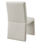 Modway - Emory Velours Performance Rembourré Fauteuil d’appoint de salle à manger - Alabaste-7