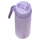 b.box - Bouteille isotherme à couvercle rabattable - 690 ml - Lilas Love-Étanche lorsque le couvercle est fermé