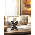 Dainolite - Lampe de bureau transitionnelle Temora - Noir mat-Compatible DEL