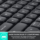 Logitech - Ensemble clavier et souris sans fil MK850, anglais-Un véritable concentré de puissance