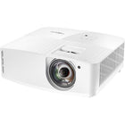 Optoma - Technology UHD35STx Projecteur de cinéma maison et de jeu DLP 4K UHD à courte focale 3 600 lumens-Résolution native : 3840 x 2160