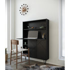 Nexera - Bureau mural Slim, Noir-8