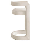 Modway - Winslow Performance Velvet Tabouret de bar - Alabaste-Rembourrage en mousse dense